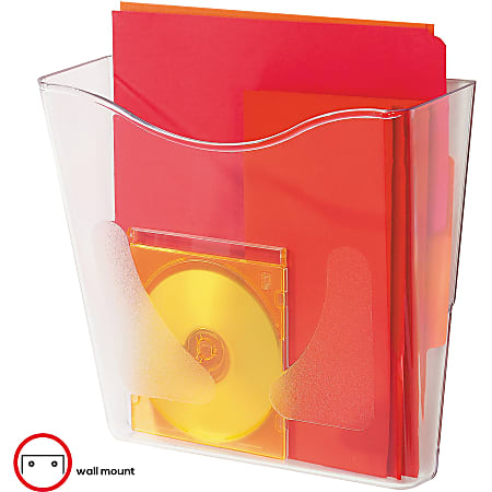 Euro-Style DocuPocket Portrait Wall File, A4/Legal/Letter/Magazine/Portfolio Size, 10.25