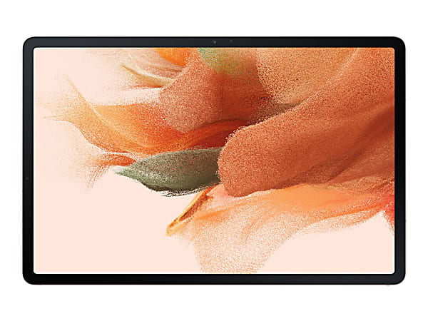 Samsung Galaxy Tab S7 FE SM-T733 Tablet - 12.4" WQXGA - Kryo 570 Dual-core (2 Core) 2.20 GHz + Kryo 570 Hexa-core (6 Core) 1.80 GHz - 8 GB RAM - 256 GB Storage - Android 11 - Mystic Pink - Qualcomm SM7225 Snapdragon 750G 5G SoC