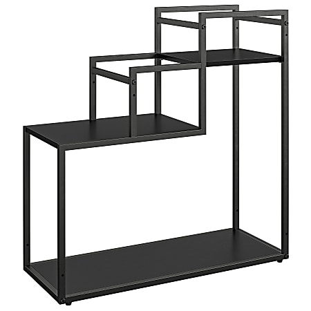 Ameriwood™ Home Weston Plant Stand, 23-7/16"H x 23-1/16"W x 9"D, Black