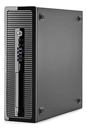 HP Compaq 400 Remanufactured Desktop, Intel® Core™ i3, 8GB Memory, 500GB Hard Drive Drive, Windows® 10 Pro