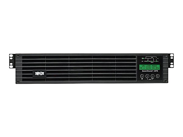 Tripp Lite 3000VA 2700W UPS Smart Online Rackmount LCD 120V USB DB9 2U TAA - 3000 VA/2700 W - 100 V AC, 110 V AC, 115 V AC, 120 V AC, 127 V AC - 4.10 Minute Stand-by Time - 3U Tower/Rack/Wall Mountable