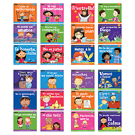 Newmark Learning MySELF Reader Set, Spanish, Set of 24 Books