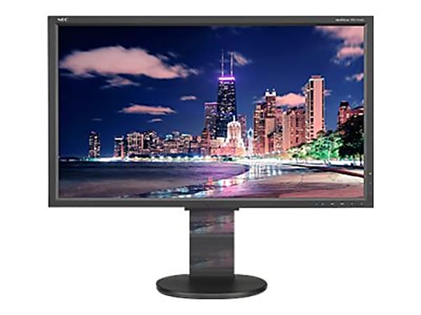NEC MultiSync EA275UHD-BK - LED monitor - 27" - 3840 x 2160 4K UHD (2160p) - AH-IPS - 350 cd/m² - 1000:1 - 6 ms - HDMI, DVI-D, DisplayPort - speakers - with Spyder4 calibration sensor