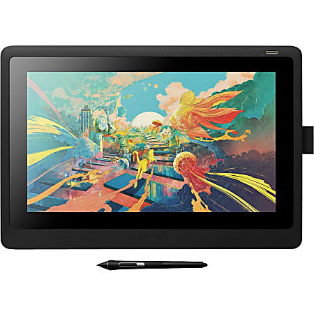 Wacom Cintiq 16 Pen Display Graphics Tablet 15.6 LCD 13.60 x 7.60