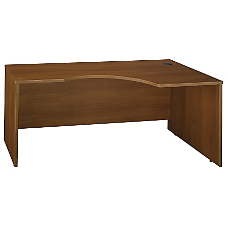 Bush Business Furniture Components Corner Desk Right Handed 72"W, Warm Oak, Premium Installation