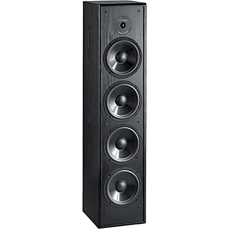 BIC® America Venturi DV64 200W Tower Speaker, Black