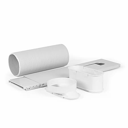 AnyAir Portable AC Window Kit, White, 6" Diameter