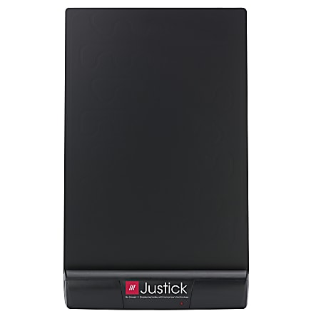 Justick Desktop Frameless Organizer/Copyholder, 8" x 11", Black