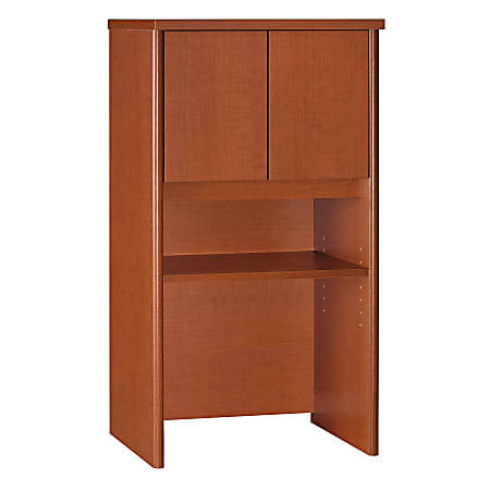 Bush Business Furniture Components Hutch 24"W, Auburn Maple, Premium Installation