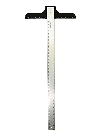 Ludwig Precision Aluminum T-Square, 2" x 36", Heavy-Duty