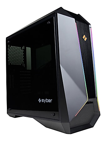 CyberPowerPC Syber L SLC100 Full Tower Gaming Case, Black