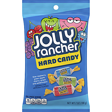 JOLLY RANCHER Crayon Candy, Grape, 10 Count Package (Pack of 6