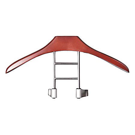 Maxsa® Innovations Car Butler® Wood Hanger, Brown