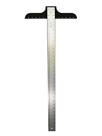 Ludwig Precision Aluminum T-Square, 2" x 42", Heavy-Duty