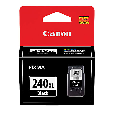 Canon® PG-240XL ChromaLife 100 High-Yield Black Ink Cartridge, 5206B001