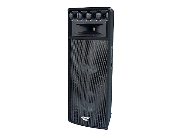 Pyle Pro PADH212 800W RMS 7-Way Indoor/Outdoor Floor Standing Speaker, Black