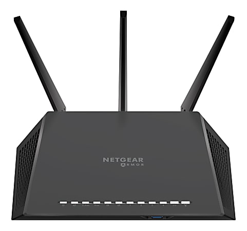 NETGEAR Nighthawk AC2300 Cybersecurity WiFi Router RS400 - Office Depot