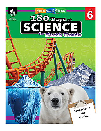 Shell Education 180 Days Of Science, Grade 6