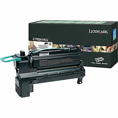 Lexmark™ C792A1KG Black Return Program Toner Cartridge