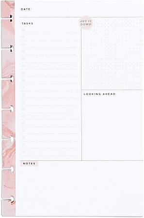 Happy Planner Mini Filler Paper, 4-5/8" x 7", Taming the Wild, 40 Sheets