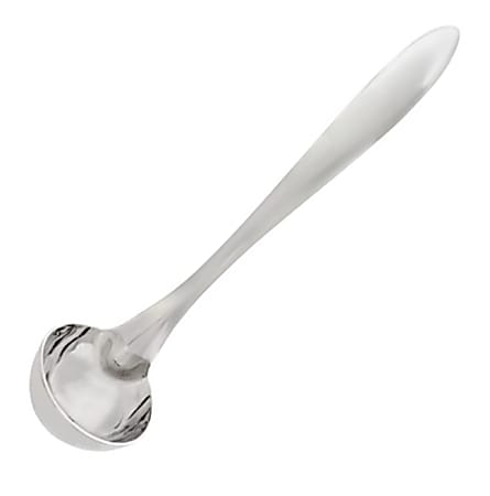 Hoffman Browne Stainless Steel Serving Ladles, 10", Brushed Steel, Pack Of 48 Ladles
