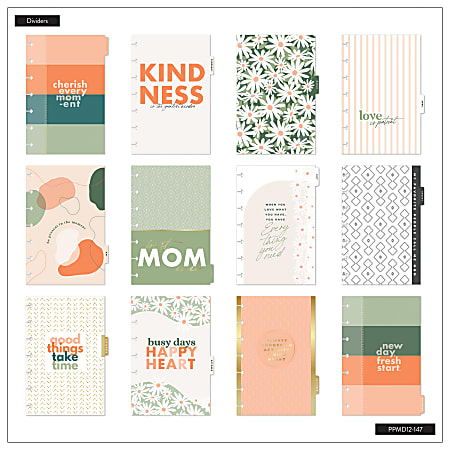 Happyページ③ 2024 Happy Planner MonthlyWeekly Mini Happy Planner 4 35 x 7