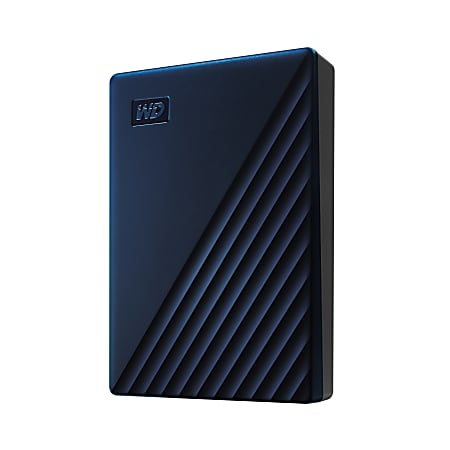 Western Digital My Passport Portable HDD For Mac 4TB Blue