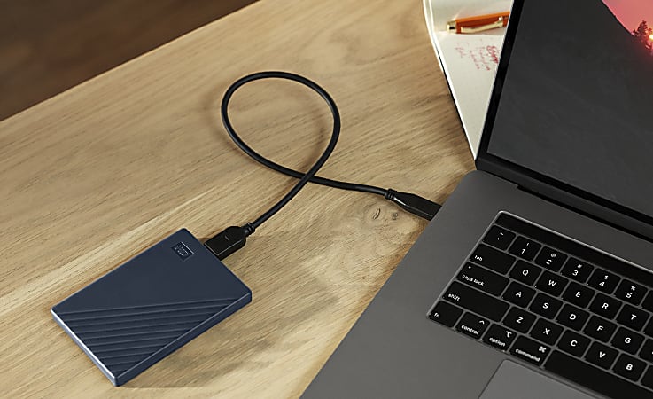 Western Digital My Passport Portable HDD For Mac 4TB Blue