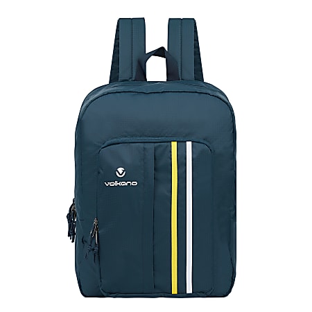 Volkano Track Backpack With 15.6" Laptop Pocket, Navy