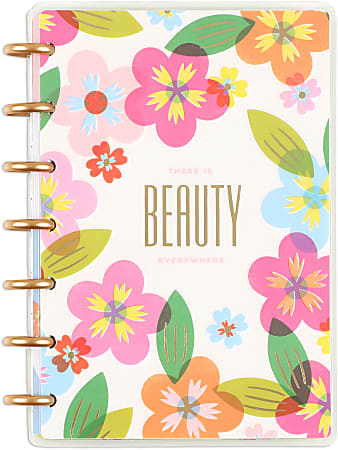 2024 Happy Planner Monthly/Weekly Mini Happy Planner, 4-3/5" x 7", Sunny Risograph, January to December, PPMD12-149