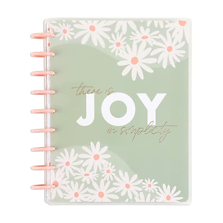 2024 Happy Planner Monthly/Weekly Classic Happy Planner, 7" x 9-1/4", Apricot & Sage, January To December, PPCD12-377