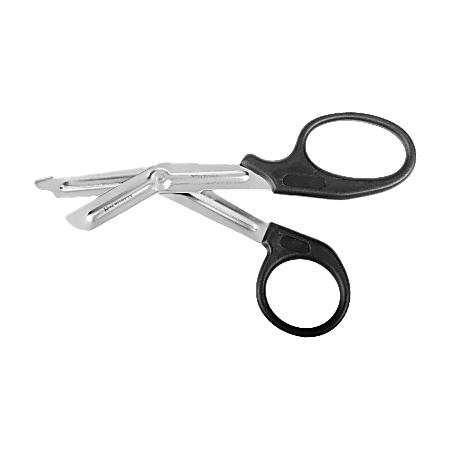 Medline Konig Bandage and Clothing Scissors, 7", Black