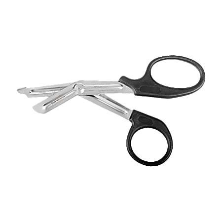 Medline Konig Bandage and Clothing Scissors, 7", Black