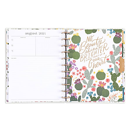 2024 Happy Planner Monthly/Weekly Big Happy Planner, 8-1/2 x 11, By  Candace Bold & Free, January To December, PPBD12-150