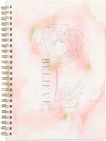 2024 Organized by Happy Planner Monthly/Weekly Small Happy Planner, 5-1/2" x 8-5/16", Abstract Garden, January To December, PTLA5D12-070SB