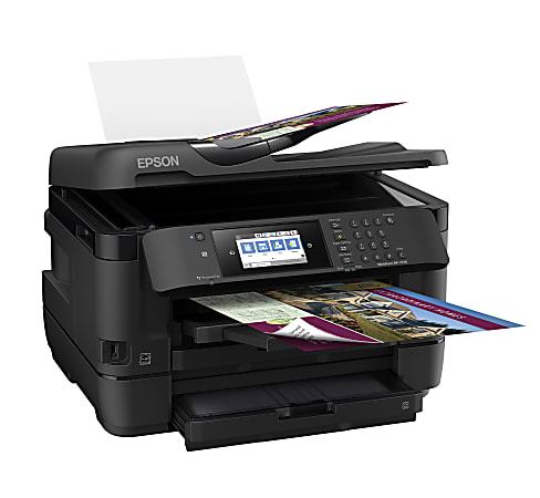 Epson WorkForce WF 7720 19 Wide Format Wireless InkJet All