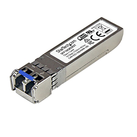 StarTech.com 10GBASE-ZR MSA Compliant SFP+ Module - LC Connector - Fiber SFP+ Transceiver - Lifetime Warranty - SFP10GBZRST