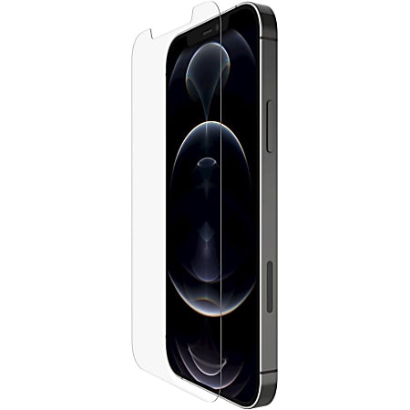 Belkin TemperedGlass Treated Screen Protector for iPhone 12 / iPhone 12 Pro - For OLED iPhone 12, iPhone 12 Pro