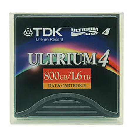 TDK LTO Ultrium 4 Data Cartridge, 800GB/1.6TB