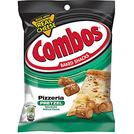 Combos Pizzeria Pretzel Baked Snacks, 6.3 Oz