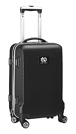 Denco Sports Luggage Rolling Carry-On Hard Case, 20" x 9" x 13 1/2", Black, North Dakota Fighting Sioux