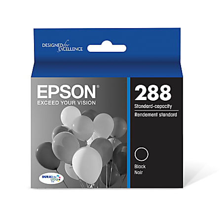 Epson® 288 DuraBrite® Ultra Black Ink Cartridge T288120-S