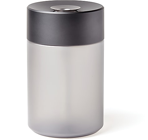 Lexon Horizon Diffuser Aromatherapy Humidifier And Mist Maker, 7"H x 4-1/4"W x 4-1/4"D, Gun Metal