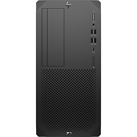 HP Z2 G5 Workstation 1 x Intel Xeon W 1250P vPro Technology 32 GB 512 GB  SSD Tower Black Serial ATA600 Controller 0 1 RAID Levels Intel Optane  Memory Ready Gigabit Ethernet - ODP Business Solutions