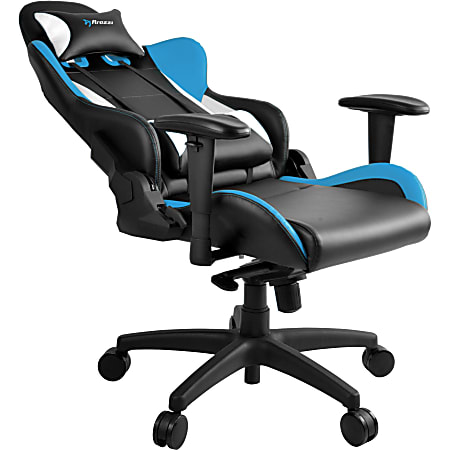Arozzi Verona Pro V2 High Back Gaming Chair BlueBlack Office Depot