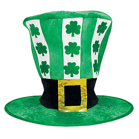 Amscan 395372 St. Patrick's Day Oversized Hats, Green, Set Of 2 Hats