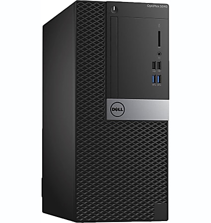 Dell™ Optiplex 5040 Refurbished Desktop, Intel® Core™ i5, 16GB Memory, 512GB Solid State Drive, Windows® 10, RF610681