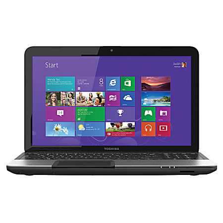 Toshiba Satellite® C855D-S5351 Laptop Computer With 15.6" Screen & Next Gen AMD A6 Accelerated Processor