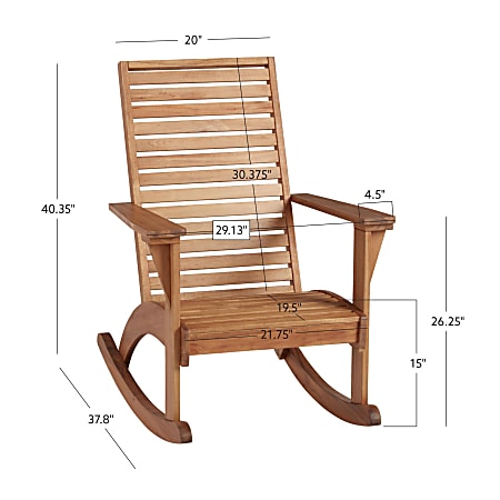 Linon adirondack 2025 rocker