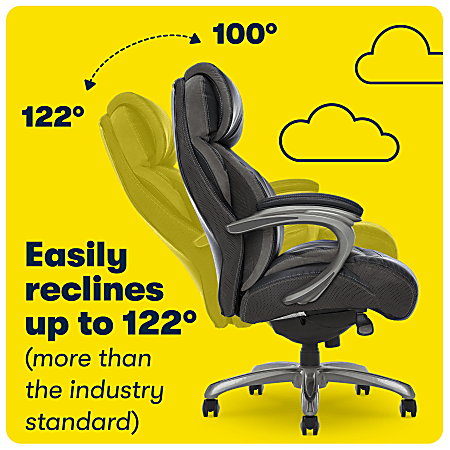 Serta Big And Tall Smart Layers Tranquility Ergonomic Bonded